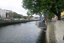 The Liffey River in Dublin